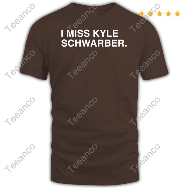 Obvious Shirts I Miss Kyle Schwarber Sweatshirt - Sgatee