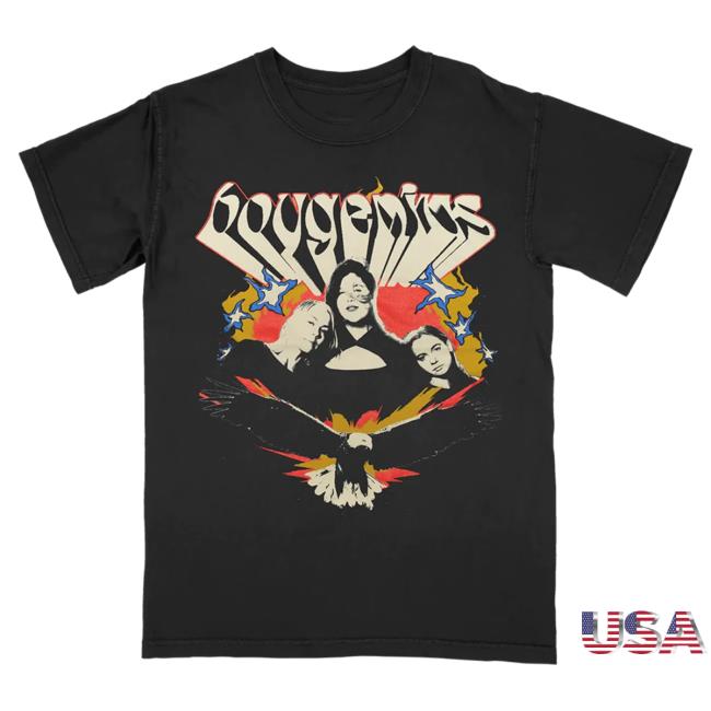 Official Boygenius Store Merch Shop Boy Genius Eagle Shirt 2023 ...